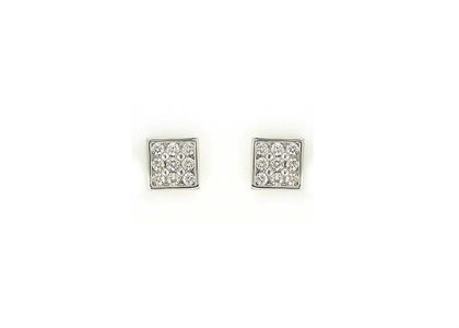 White Gold Plated | Fashion Earrings